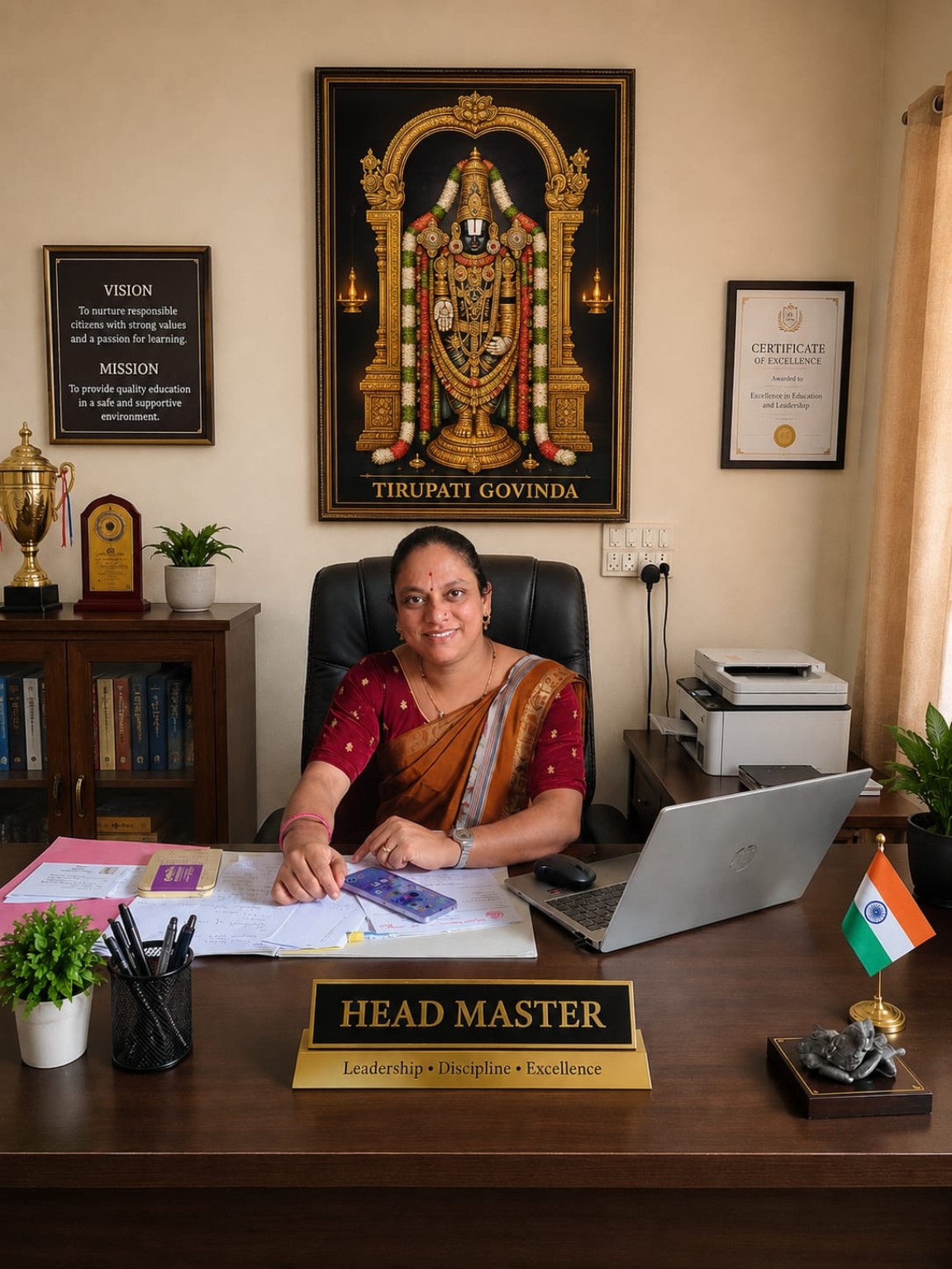 Head Madam Mrs. Prathibha Bellary